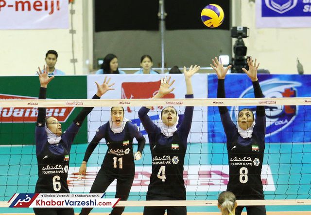 زنان والیبالیست دوباره شکست خوردند