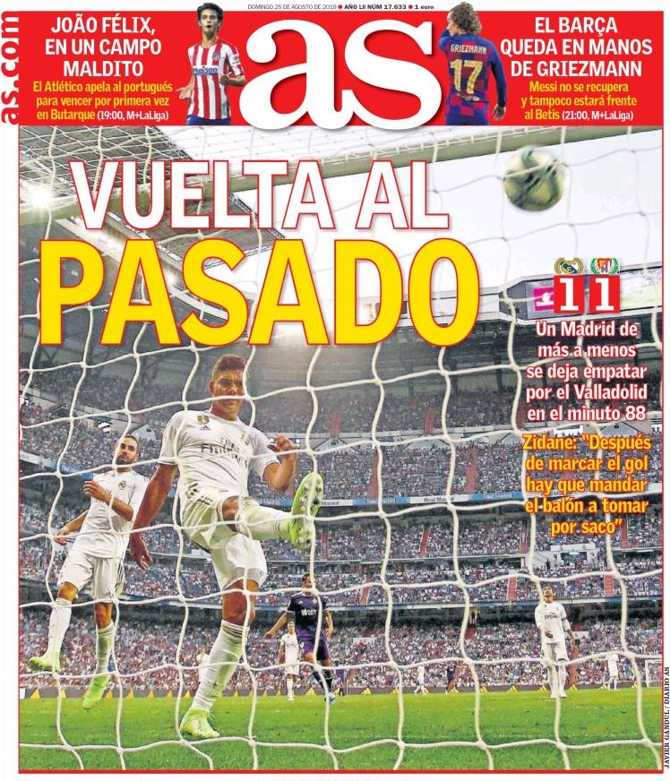 روزنامه آس| بازگشت به گذشته