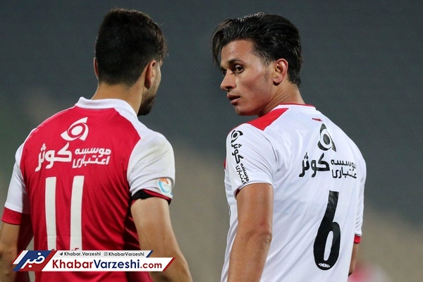 هافبک تراکتور بازی با پرسپولیس را از دست داد