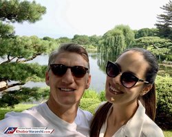 عکس| خانواده ستاره آلمانی چهار نفره شد