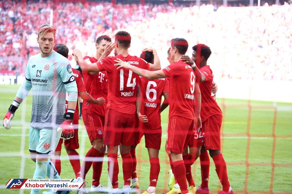 آتش‌بازی بایرن با درخشش تازه‌واردها