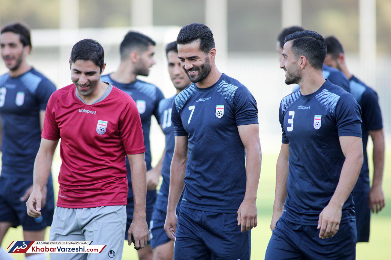 گزارش تصویری| تمرین تیم ملی فوتبال زیر نظر ویلموتس