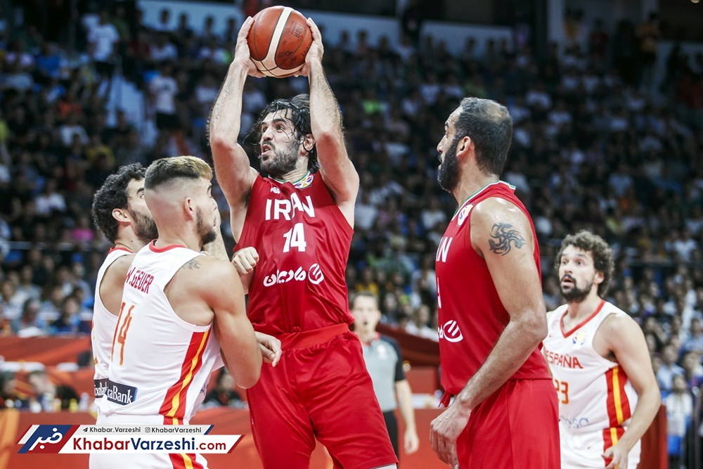 گزارش تصویری| شکست بلندقامتان بسکتبال ایران مقابل اسپانیا