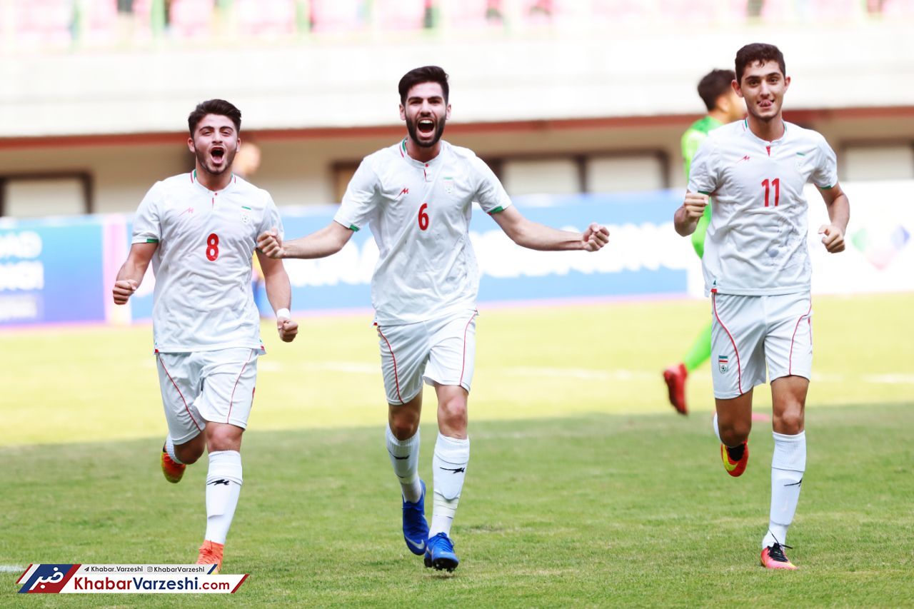 گزارش تصویری| برتری پرگل جوانان ایران مقابل اندونزی