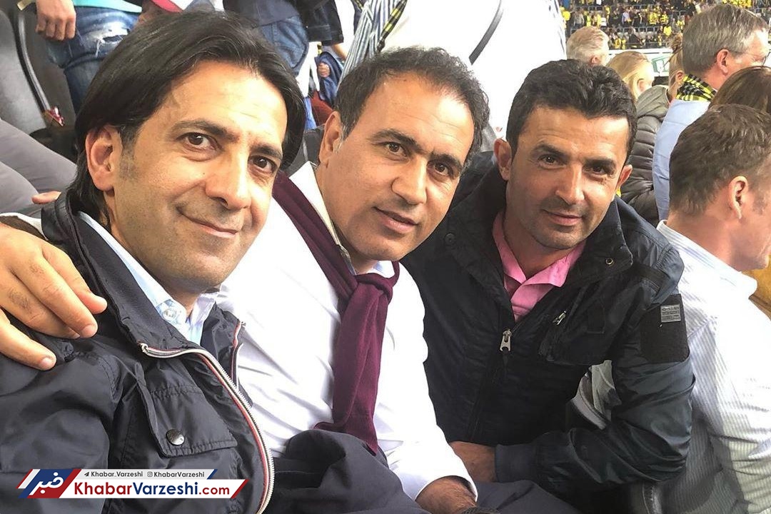 عکس| ملاقات مهدوی‌کیا و ستاره ناراضی یوونتوس