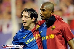 عکس| مسی: سامو، واقعاً از فوتبال بازی کردن دست کشیدی؟!