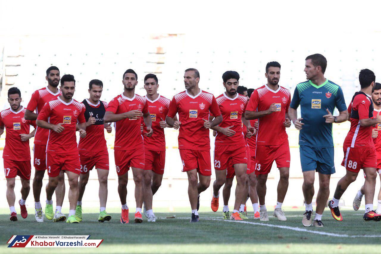 بازگشت ملی‌پوشان به تمرین پرسپولیس