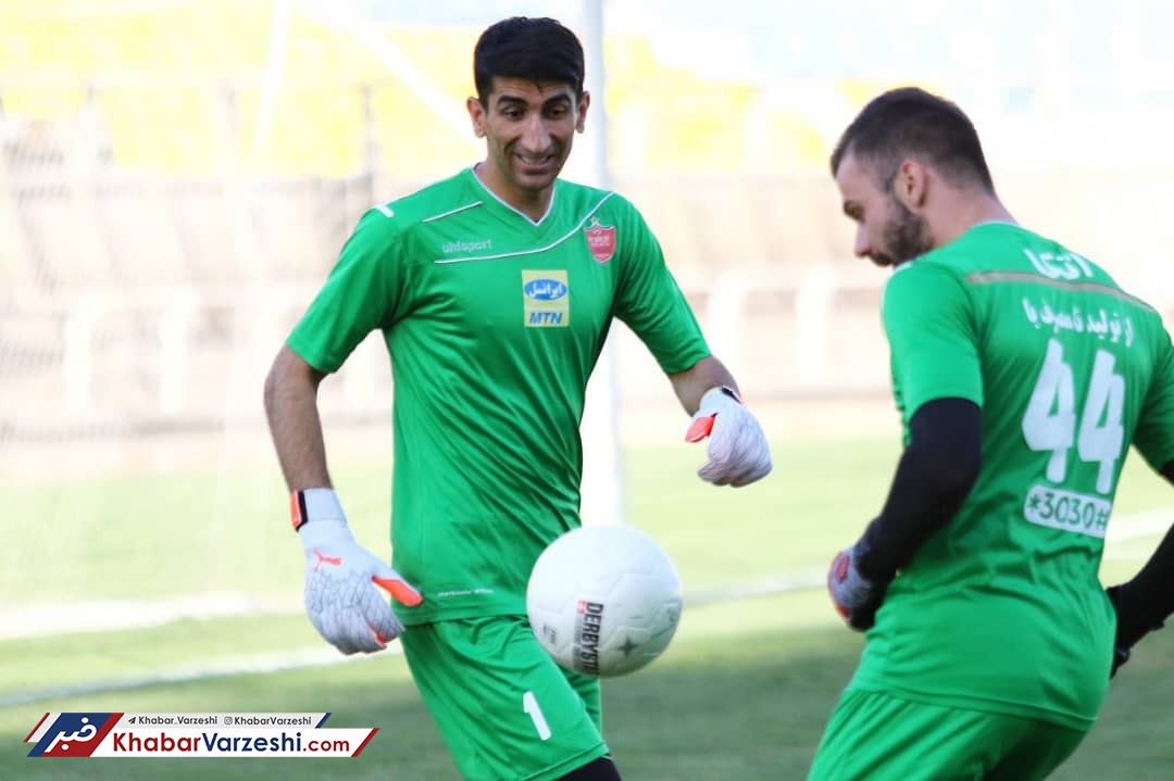 پای بیرانوند در کفش گریزمن