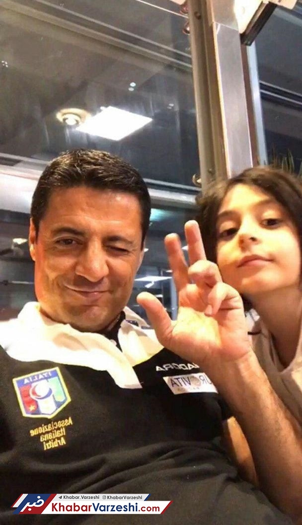 عکس| آخرین تصویر فغانی و دخترش قبل از ترک‌ ایران