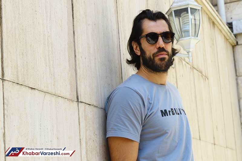 گزارش تصویری| صمد نیکخواه بهرامی در خبرورزشی