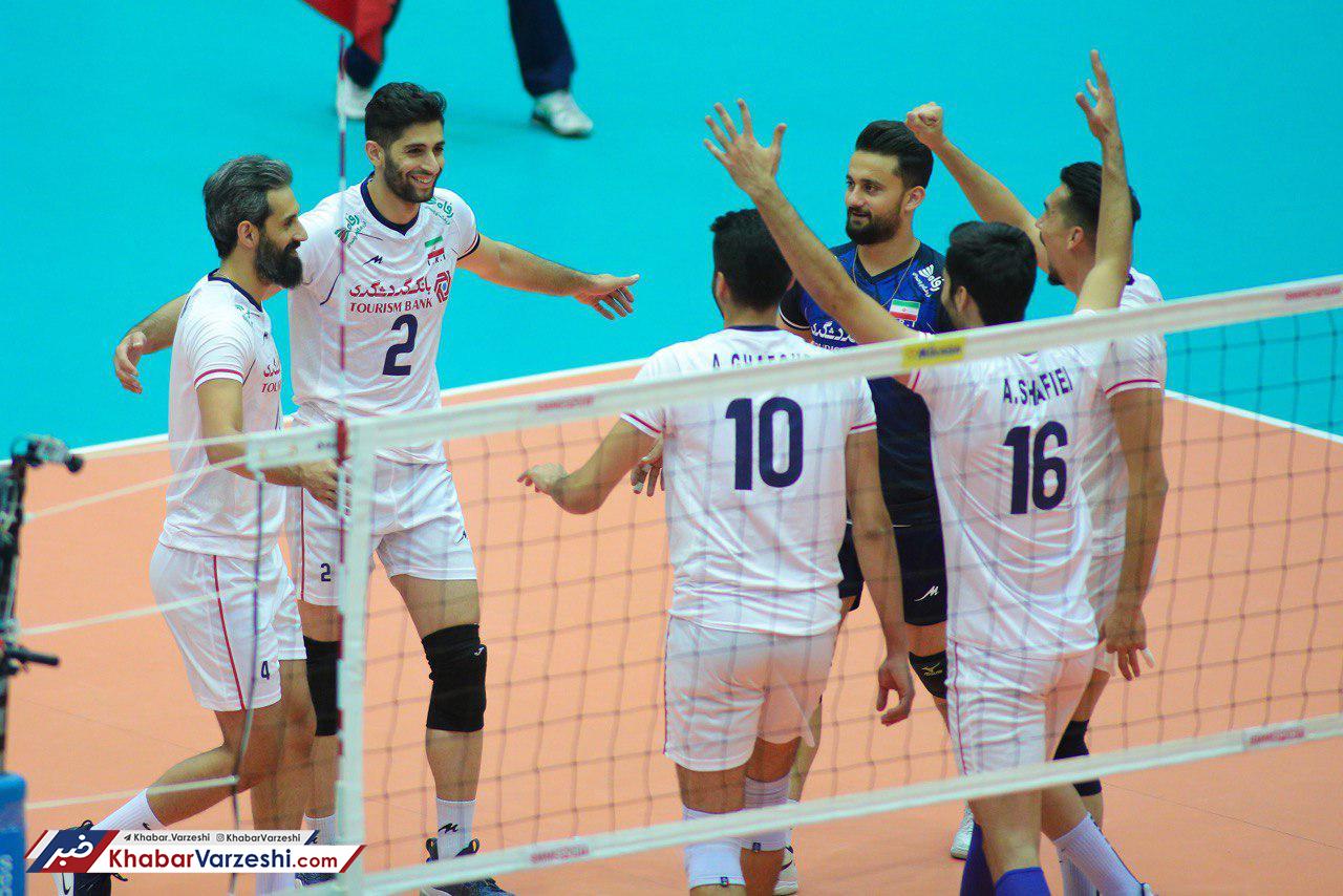 صعود ایران به نیمه‌نهایی والیبال قهرمانی آسیا