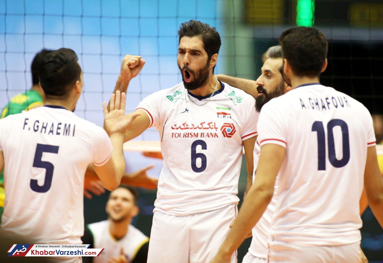 سه ایرانی در جمع بهترین‌های والیبال آسیا