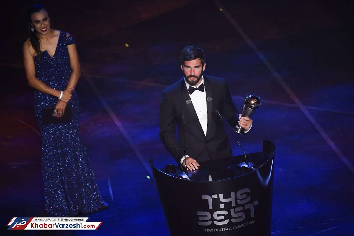 آلیسون پس از کسب جایزه بهترین دروازه‌بان جهان: از هیچ به اینجا رسیدم