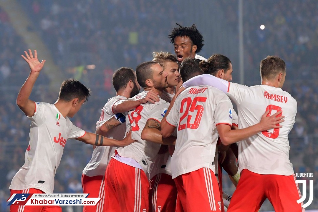 صدرنشینی موقت بانوی پیر در فوتبال ایتالیا