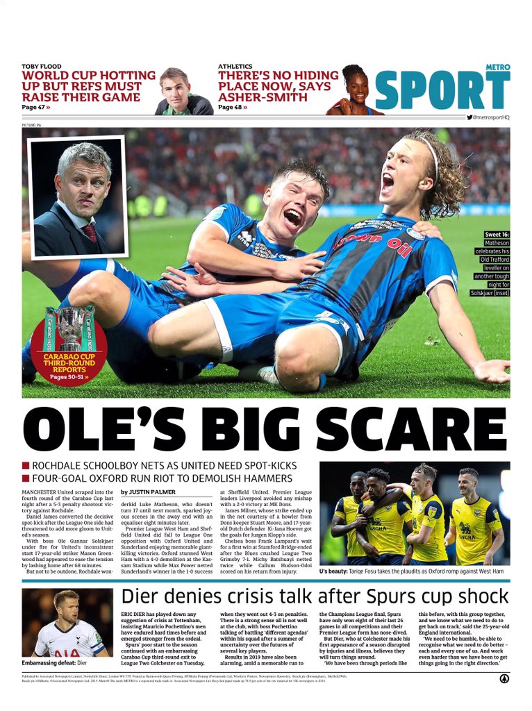 روزنامه مترو| ترس بزرگ اوله