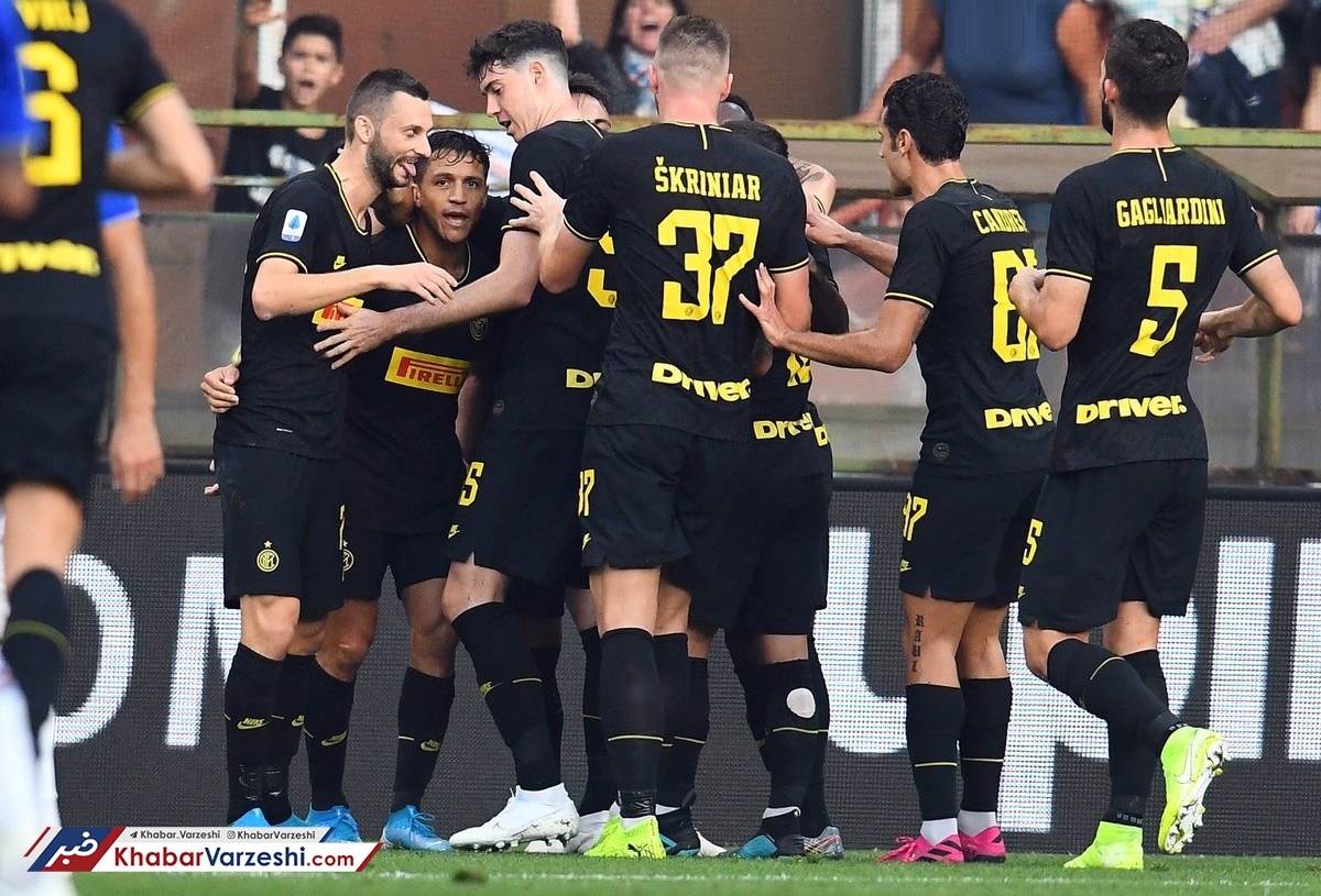 اینتر 10 نفره هم به تاخت و تاز ادامه می‌دهد