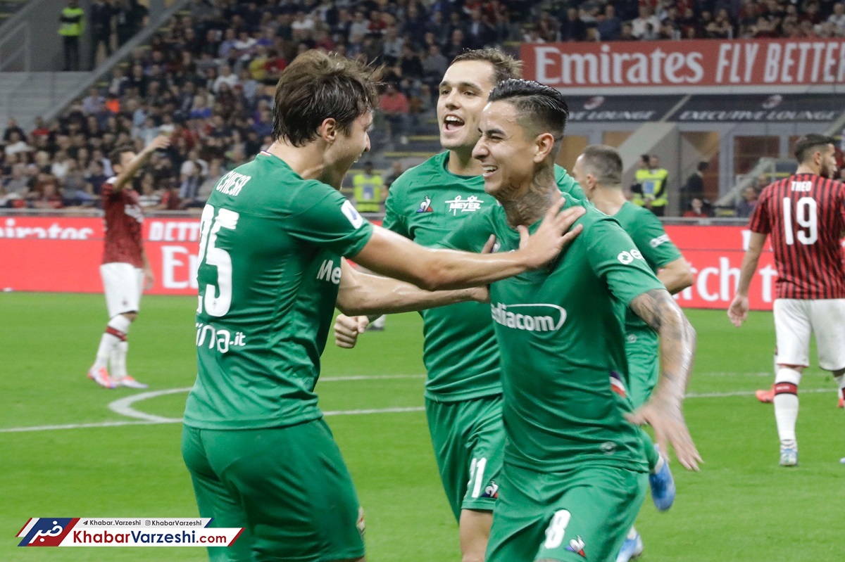 سیلی مونتلا به صورت روسونری؛ میلان همچنان می‌بازد