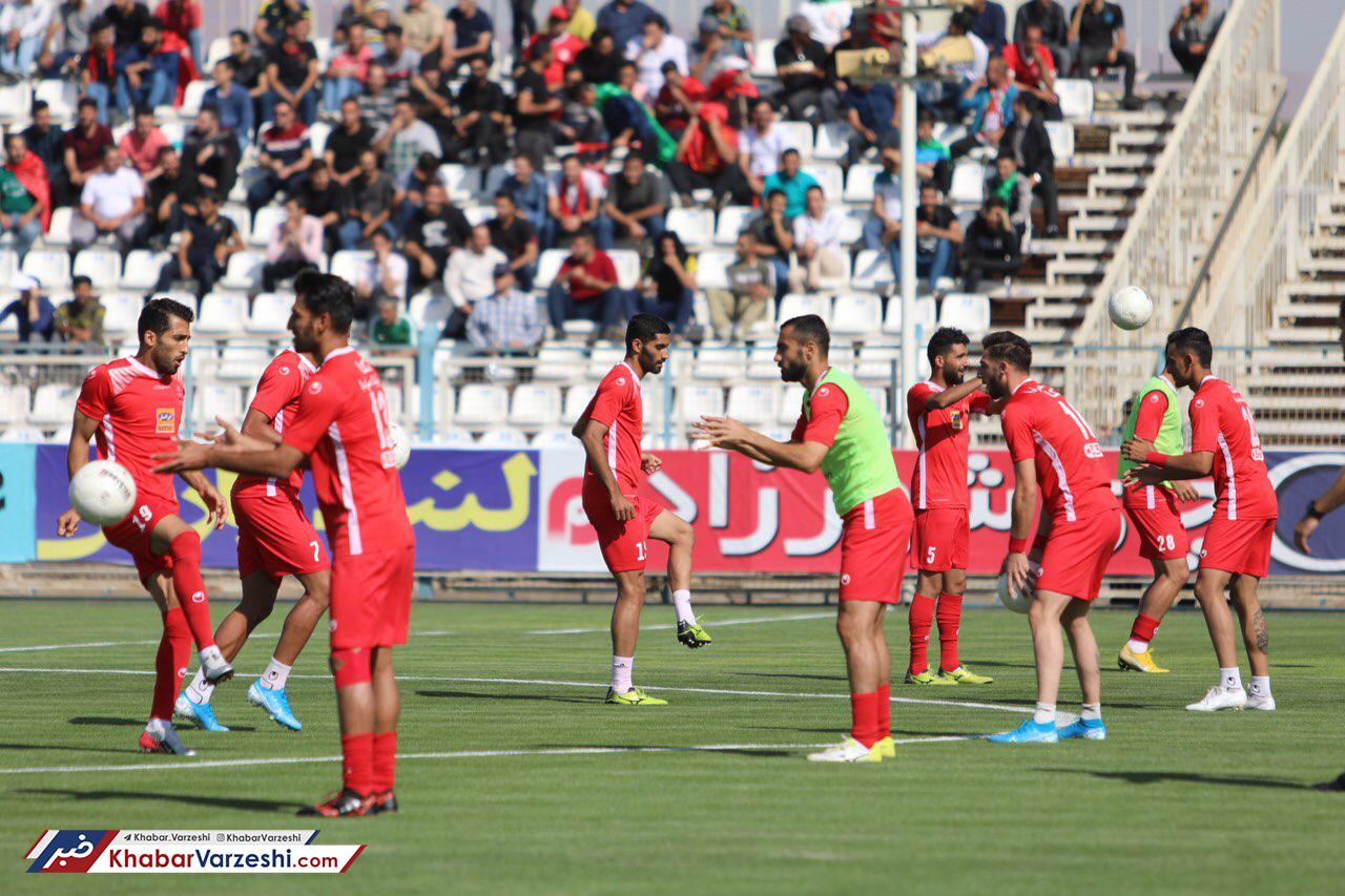 گزارش تصویری| حواشی قبل از بازی پرسپولیس ماشین سازی در جام حذفی