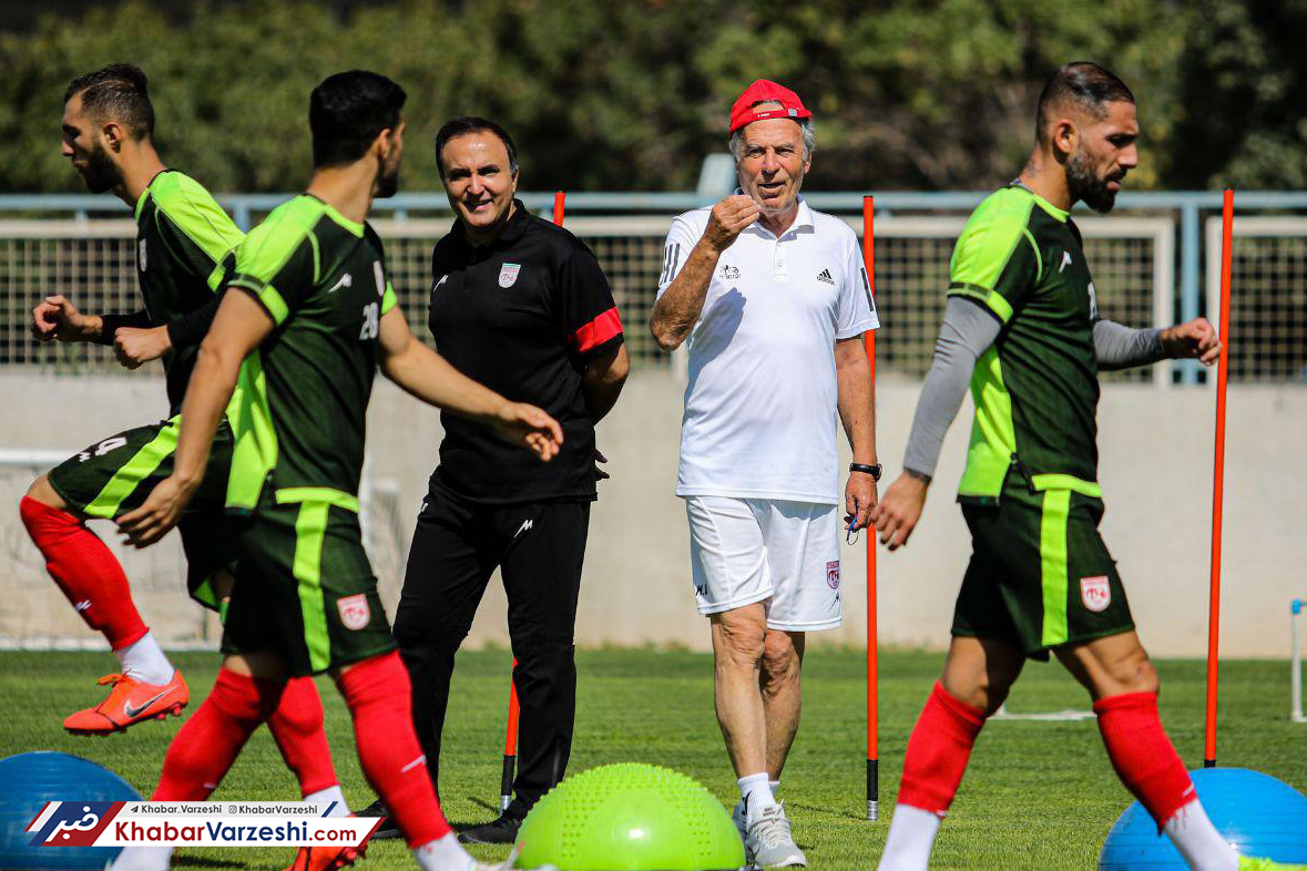 گزارش تصویری| تمرین تراکتوری ها زیر نظر دنیزلی