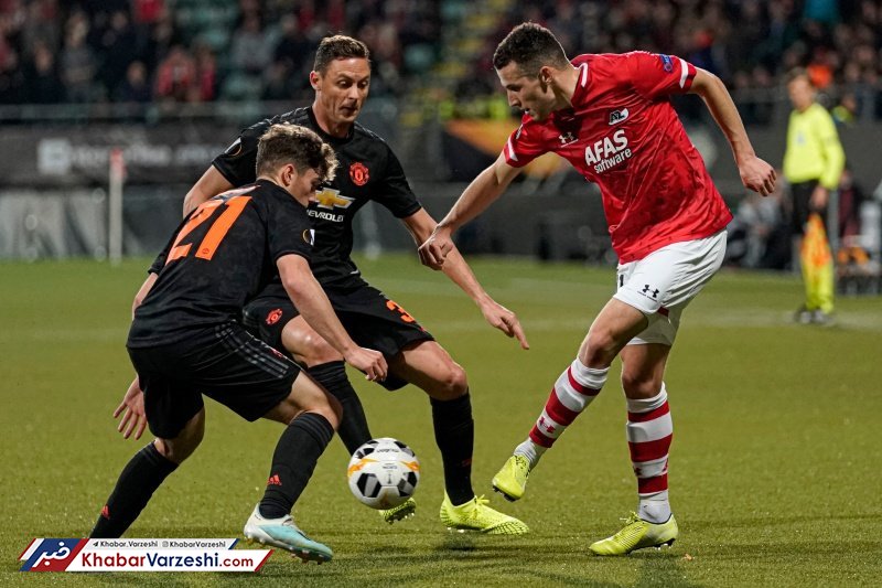 منچستریونایتد در هلند فقط یک امتیاز گرفت