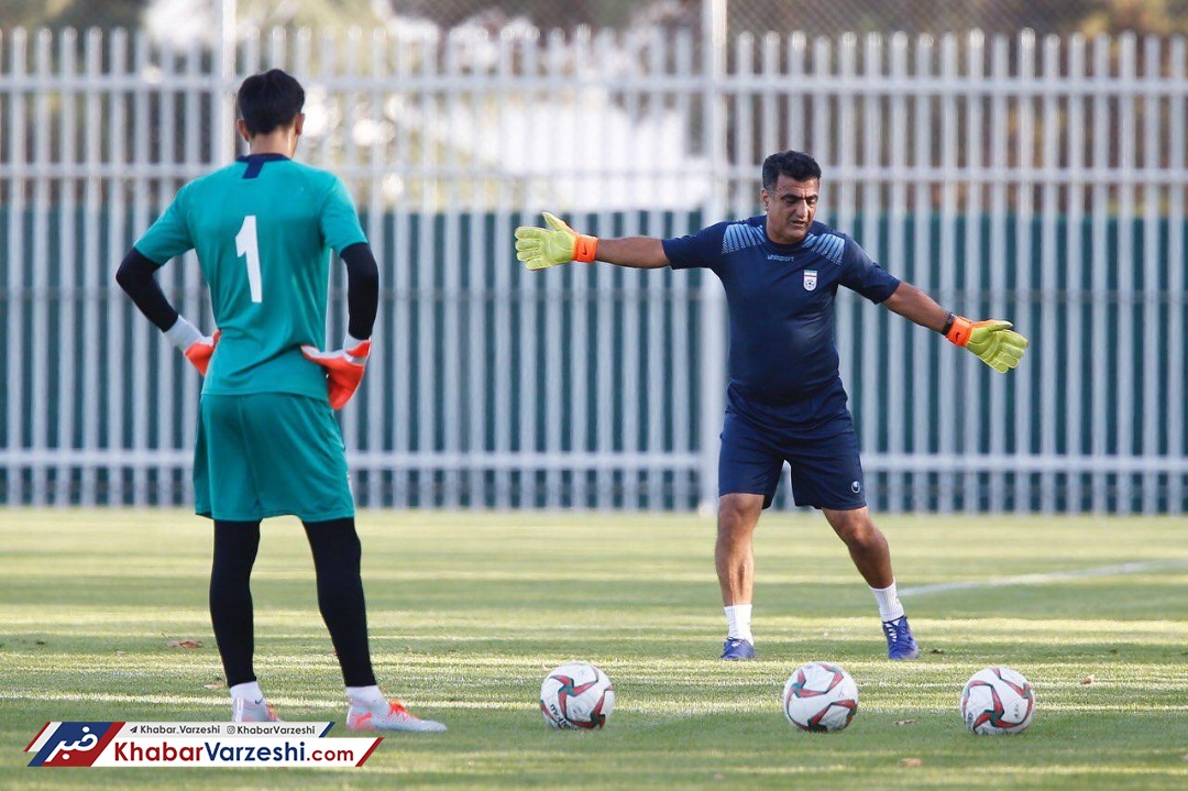 تصاویر| مربی ایرانی جدید در تمرین تیم ملی