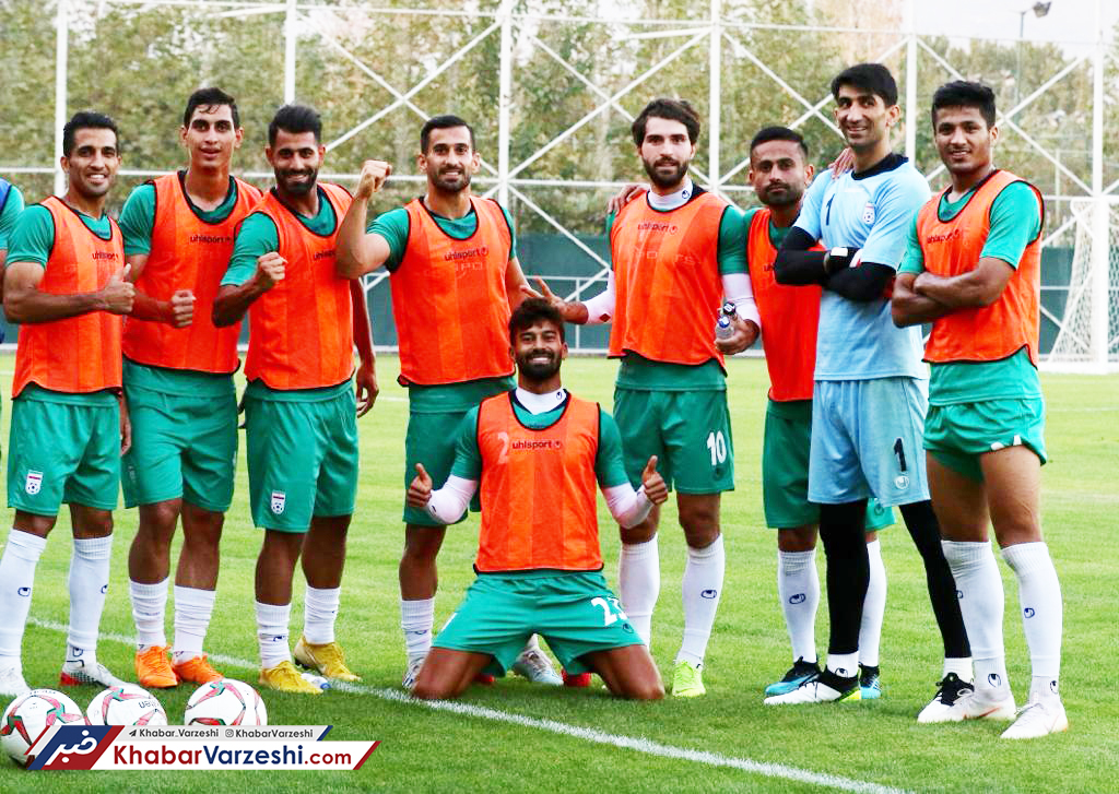 گزارش تصویری| تمرین تیم ملی فوتبال ایران