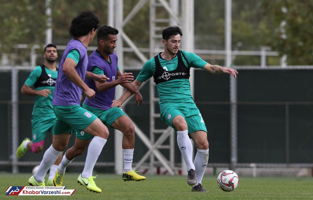 گزارش تصویری| آخرین تمرین تیم ملی قبل از ترک تهران