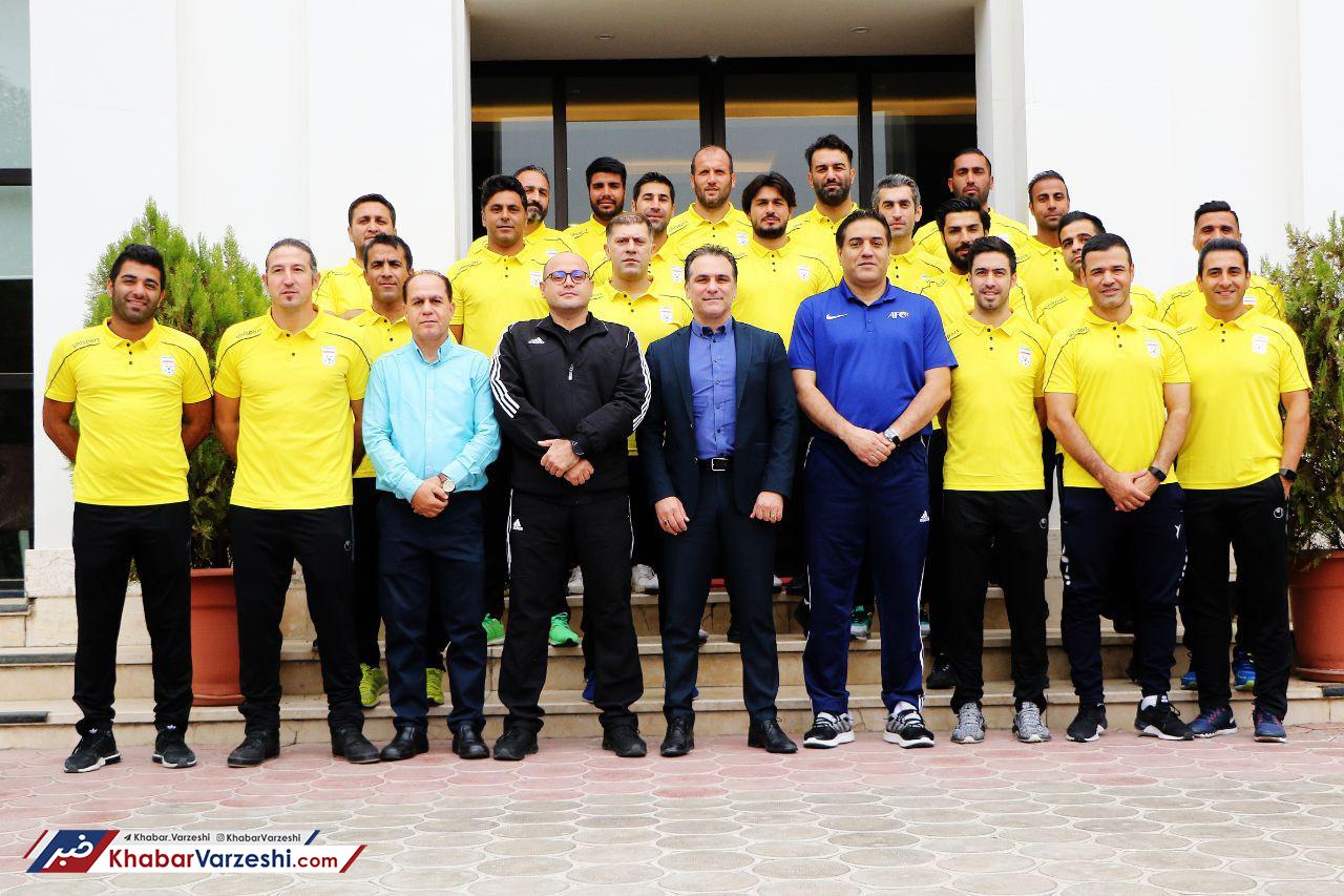گزارش تصویری| کلاس مربیگری B آسیا در حضور ستاره های پیشین تیم ملی