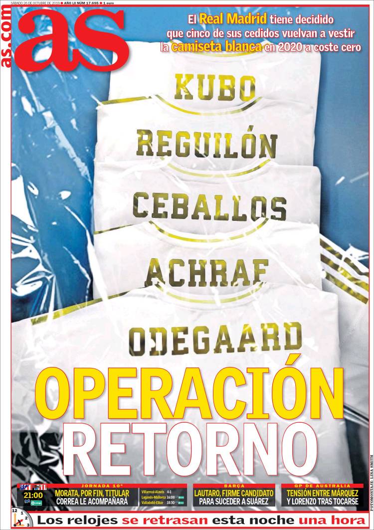 روزنامه آس| مأموریت بازگشت