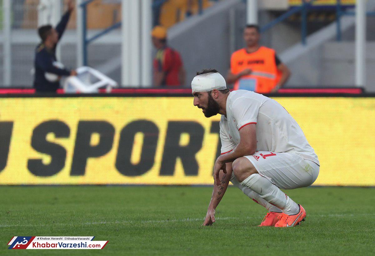 عکس| مهاجم یوونتوس راهی بیمارستان شد