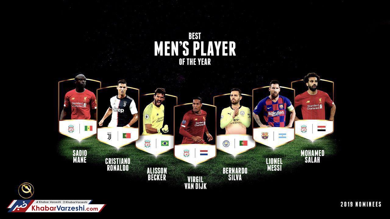 یک رقابت دیگر بر سر جایزه بازیکن سال بین مسی و رونالدو