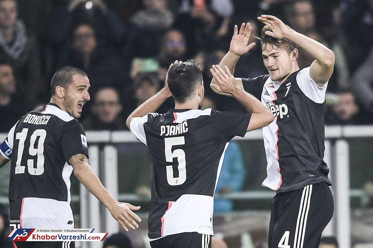 صدرنشینی بانوی پیر با پیروزی در دربی تورین