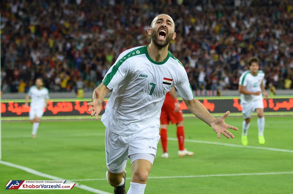 غیبت ۲ بازیکن کلیدی عراق مقابل ایران