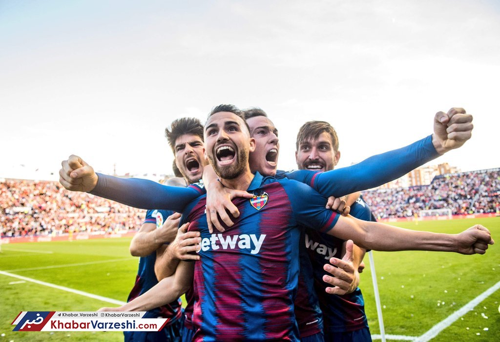 عکس| کـُری سنگین لوانته برای بارسلونا