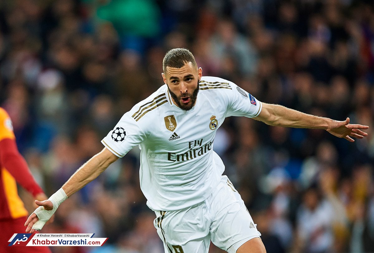 بنزما از مهاجم افسانه‌ای گذر کرد