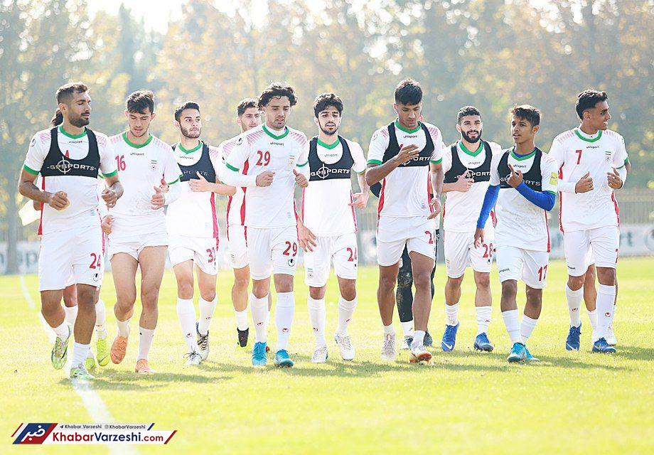 گزارش تصویری| تمرین صبح گاهى تیم فوتبال المپیک ایران