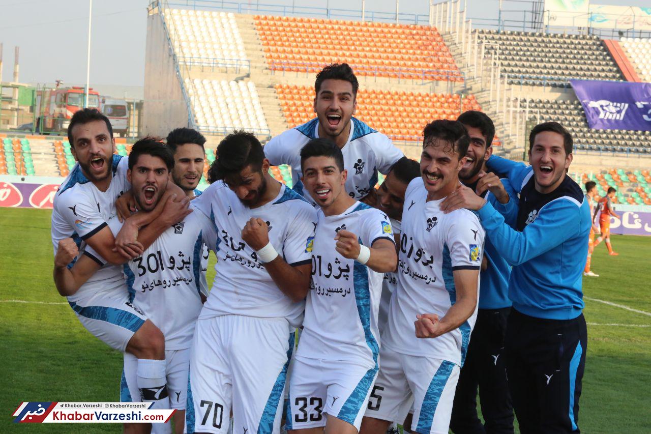 گزارش تصویری| پیروزی پیکانی‌ها مقابل سایپا با تک گل فراز امامعلی