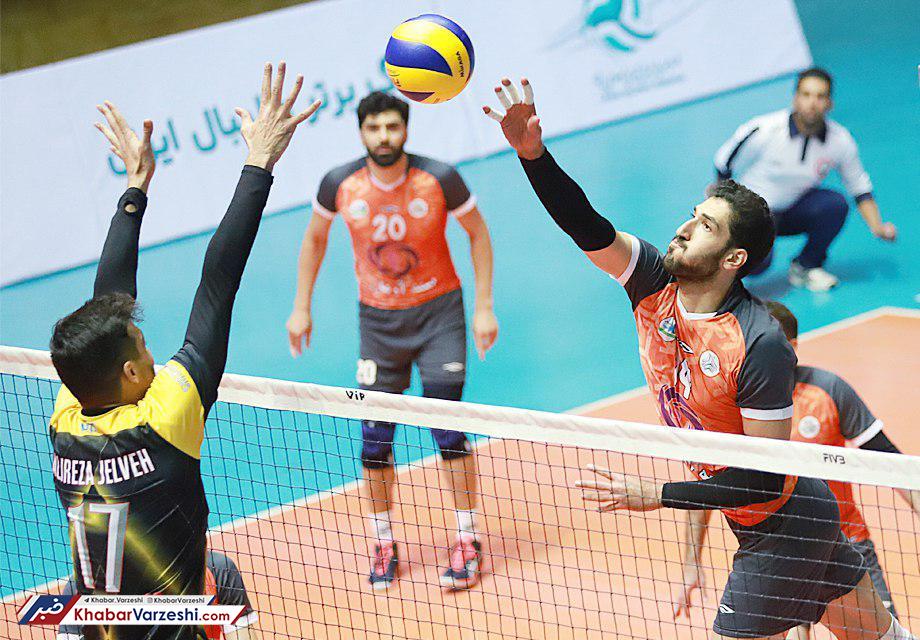 گزارش تصویری| شکست سایپا مقابل شهداب یزد در هفته سوم لیگ‌برتر والیبال