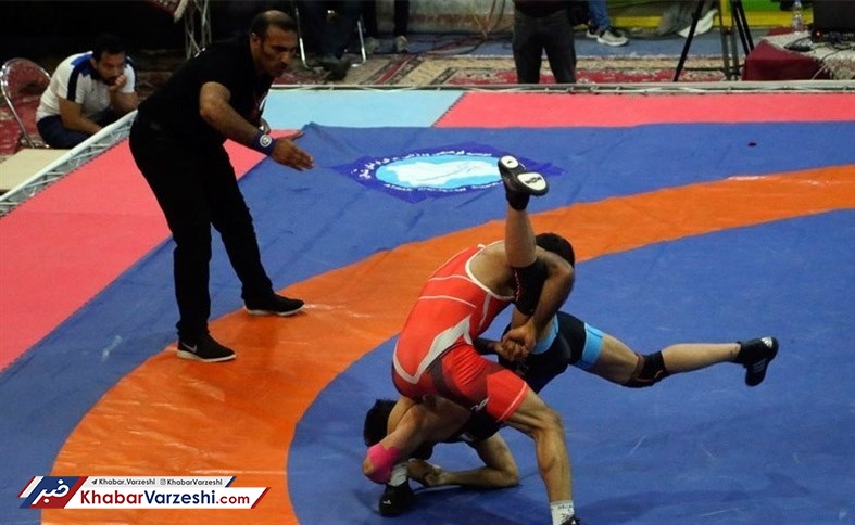 پیروزی یک طرفه تیم بازار بزرگ ایران در لیگ برتر کشتی آزاد