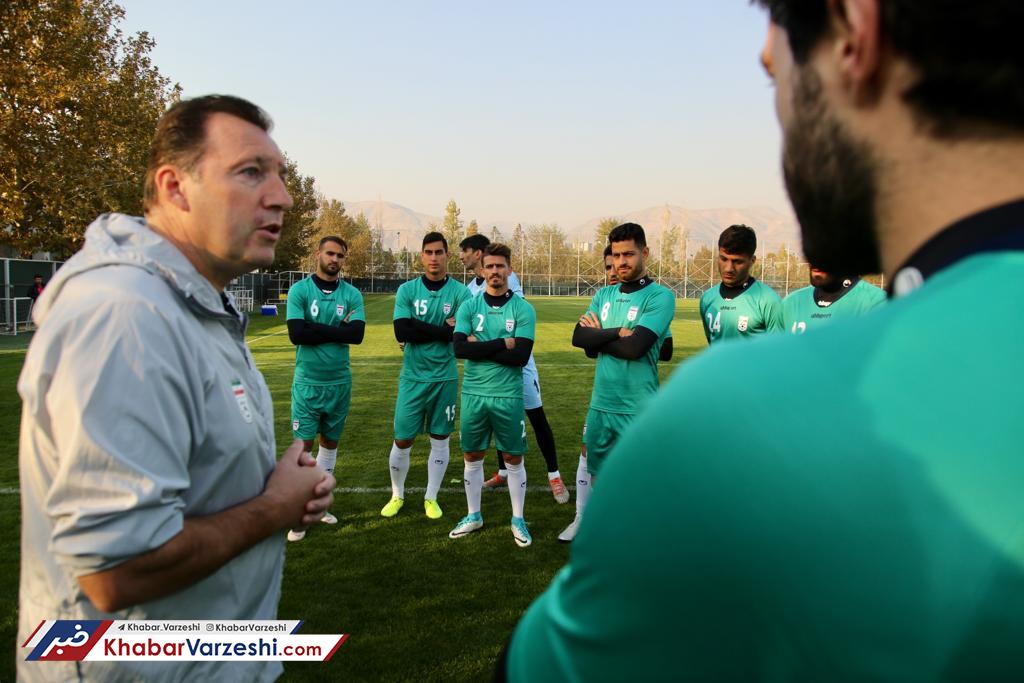 گزارش تصویری| نخستین تمرین تیم ملی فوتبال برای دیدار با عراق