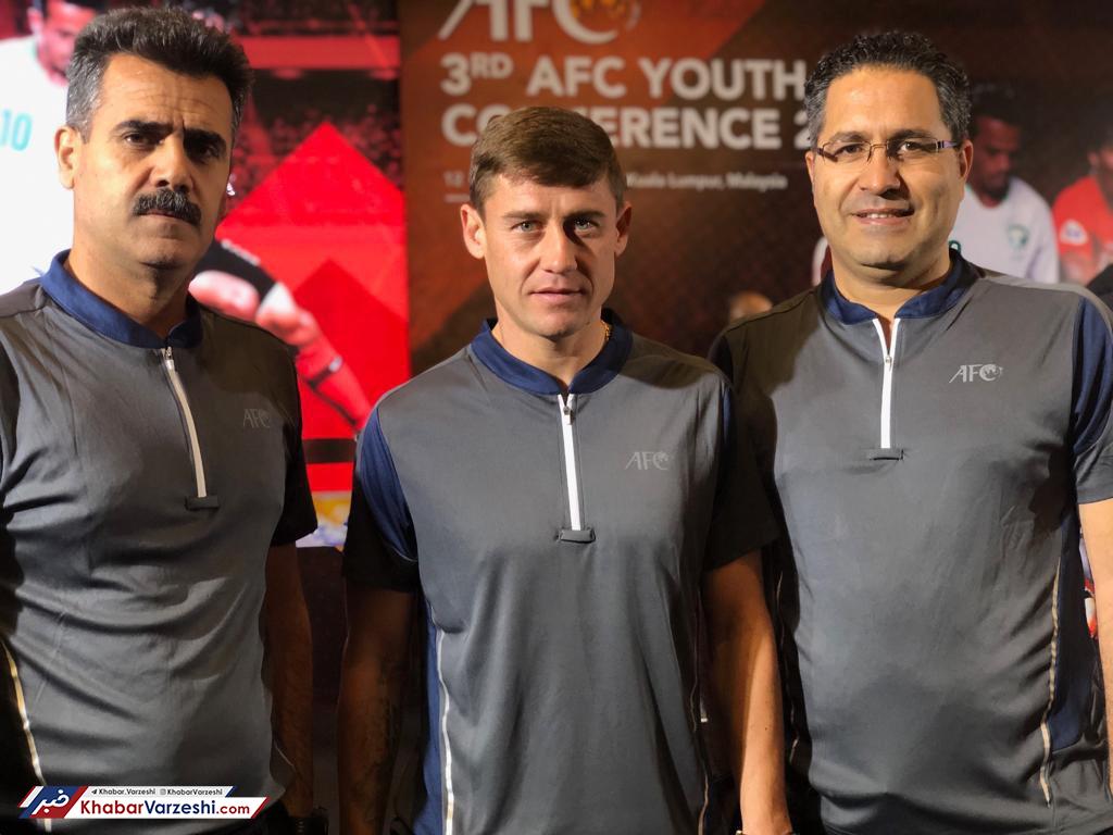 عکس| دیدار مربیان ایرانی با جپاروف