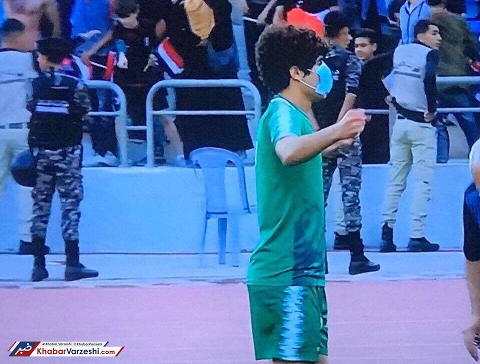 عکس| خوشحالی پس از گل بازیکن عراقی چه معنایی داشت؟