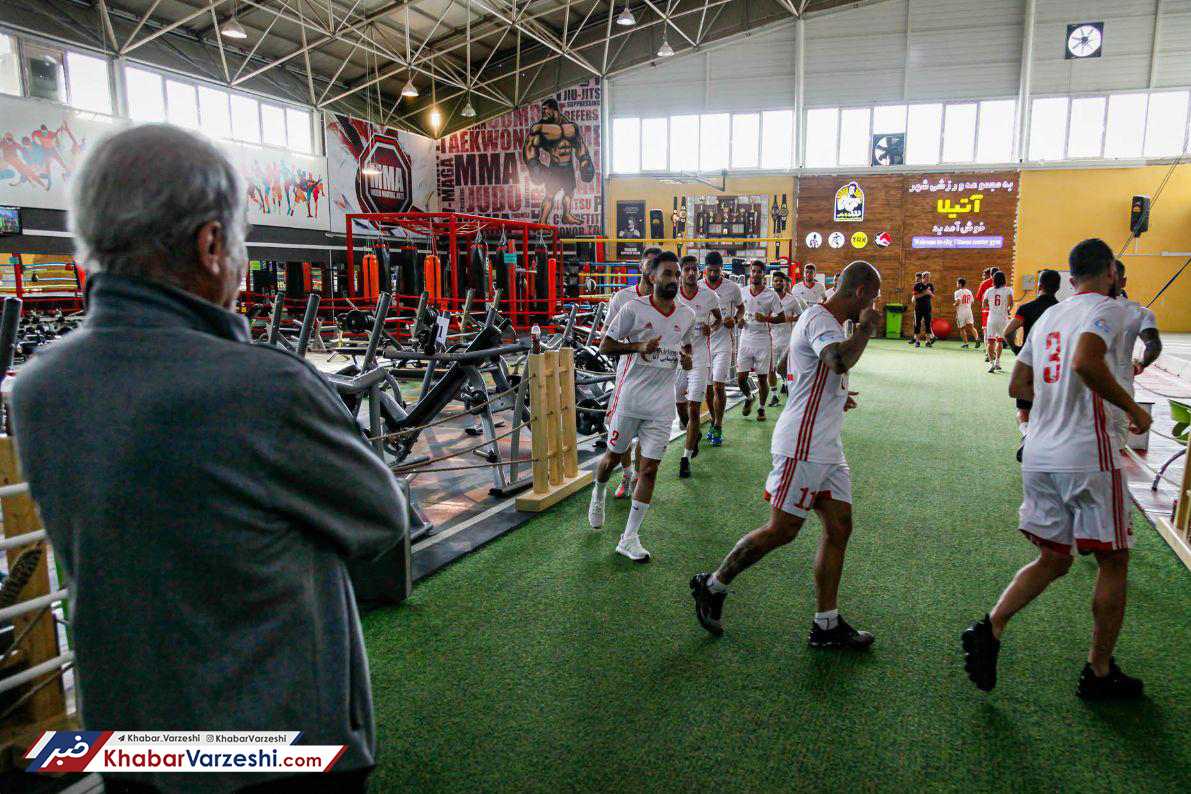 گزارش تصویری| تمرین وزنه تراکتوری‌ها زیرنظر دنیزلی