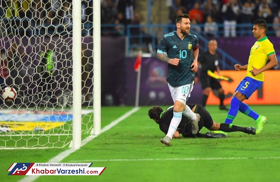 آرژانتین فاتح سوپرکلاسیکو شد؛ مسی از برزیل انتقام گرفت