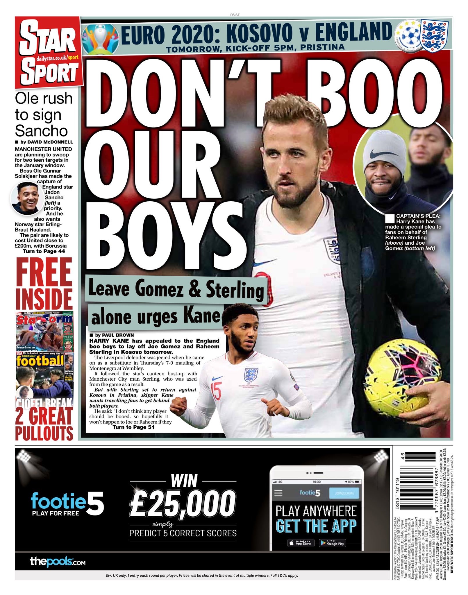 روزنامه استار| پسران ما را هـو نکنید