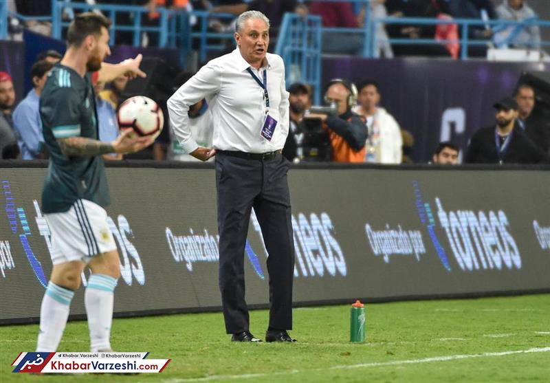 توهین مسی به سرمربی برزیل؛ دهانت را ببند!