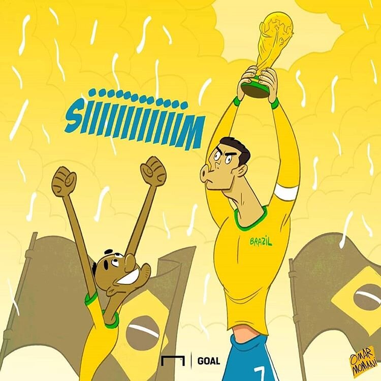 کارتون| رونالدو در لباس سلسائو