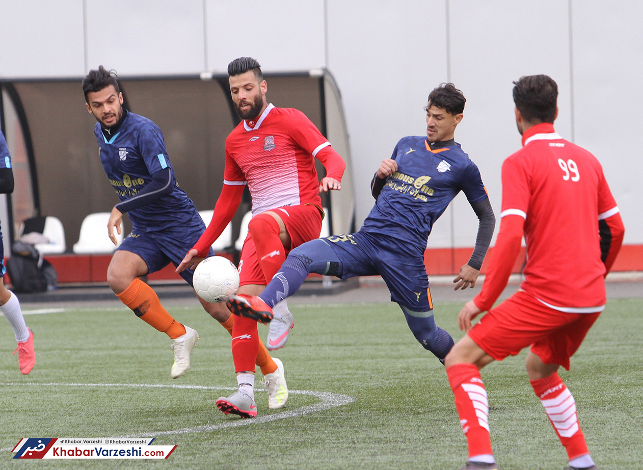 گزارش تصویری| تساوی بادران و نساجی در دیدار دوستانه