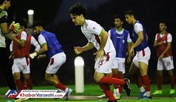 تمرین تیم ملی امید ایران در اسپایر
