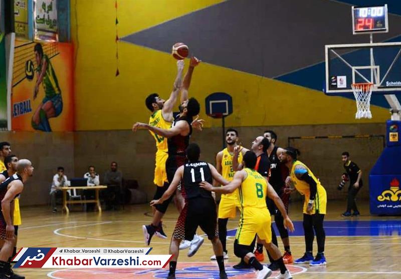 تداوم صدرنشینی پتروشیمی در لیگ برتر بسکتبال